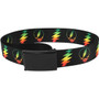 Rasta SYF Bolt Adjustable Web Belt Black